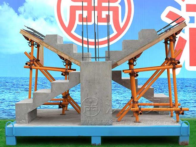 剪刀楼梯样板_质量样板展示