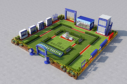 实体安全体验馆定制区_汉坤实业整套解决方案